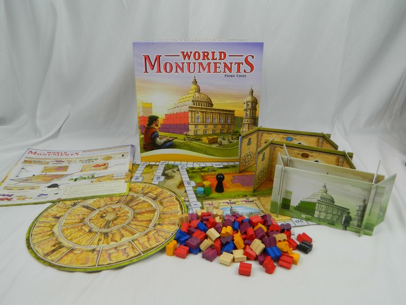 World Monuments (2016) Board Game Board Game Guys