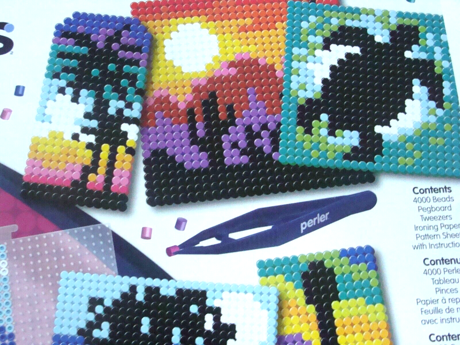 NEW SEALED Perler CAPS 4004 pcs Multicolor Fuse Melt Beads