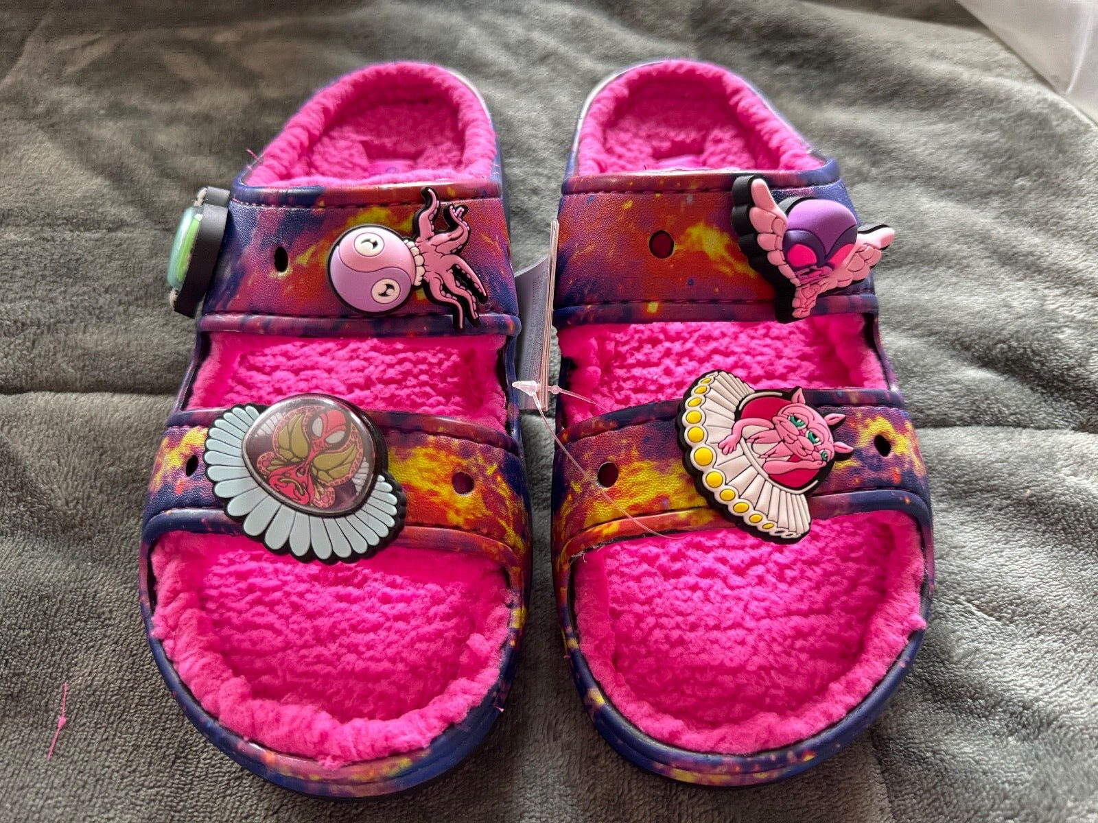 きゃめ龍-RON- Crocs x Ron English Area 54 Collaboration W8/ M6 🛸 Pink Cozy