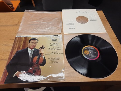 Nathan Milstein Mendelssohn Bruch Leon Barzin Capitol Records – SP 8518 1961 LP | eBay Nathan Milstein Mendelssohn Bruch Leon Barzin Capitol Records – SP 8518 1961 LP | eBay