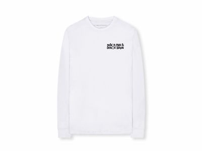 Pre-owned Virgil Abloh 2017 Kid Cudi X  Mr. Rager Iii Ls Tee Tour White Size Medium