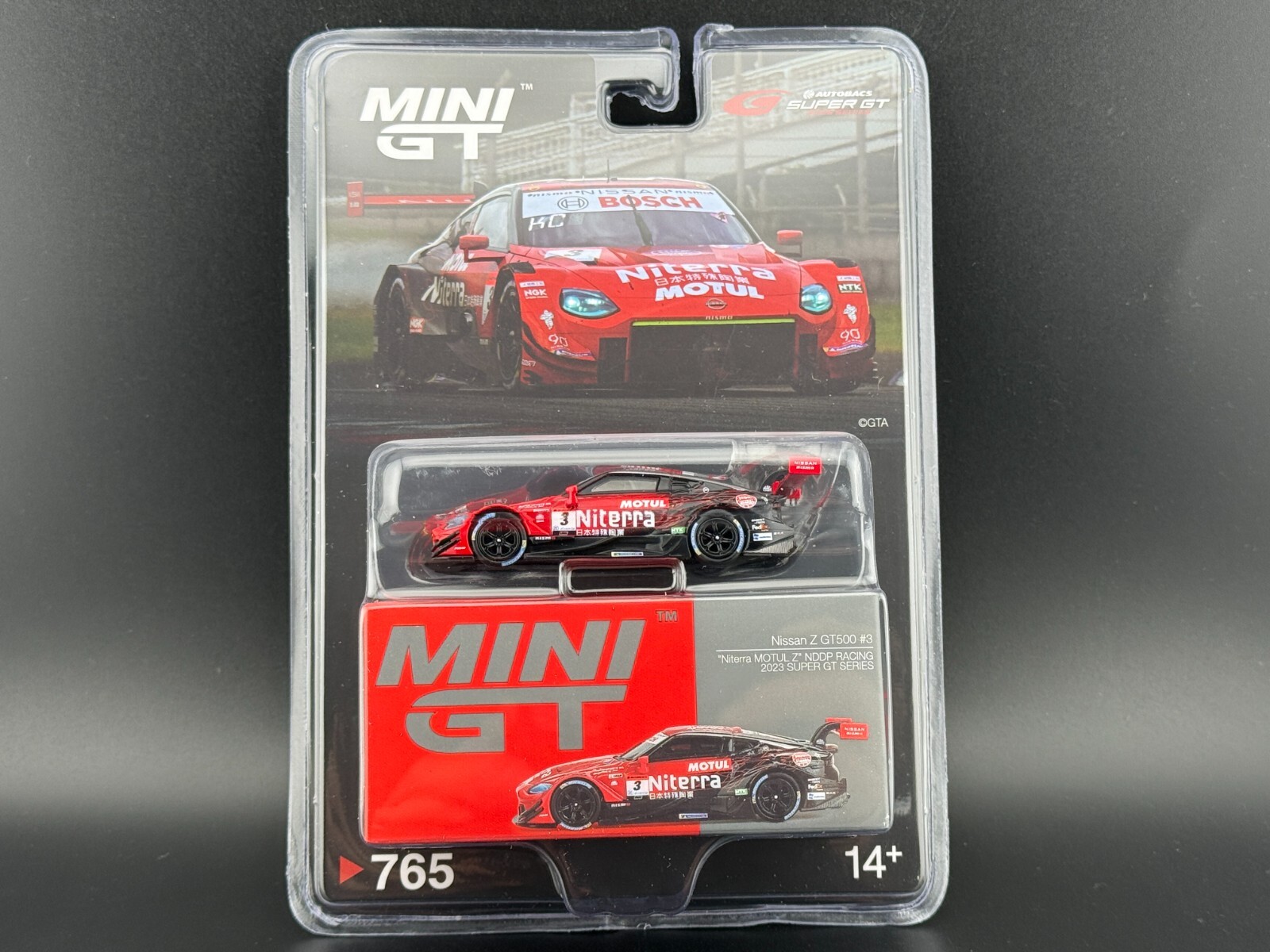 Mini GT Nissan Z GT500 #3 “Niterra MOTUL Z” NDDP RACING 2023