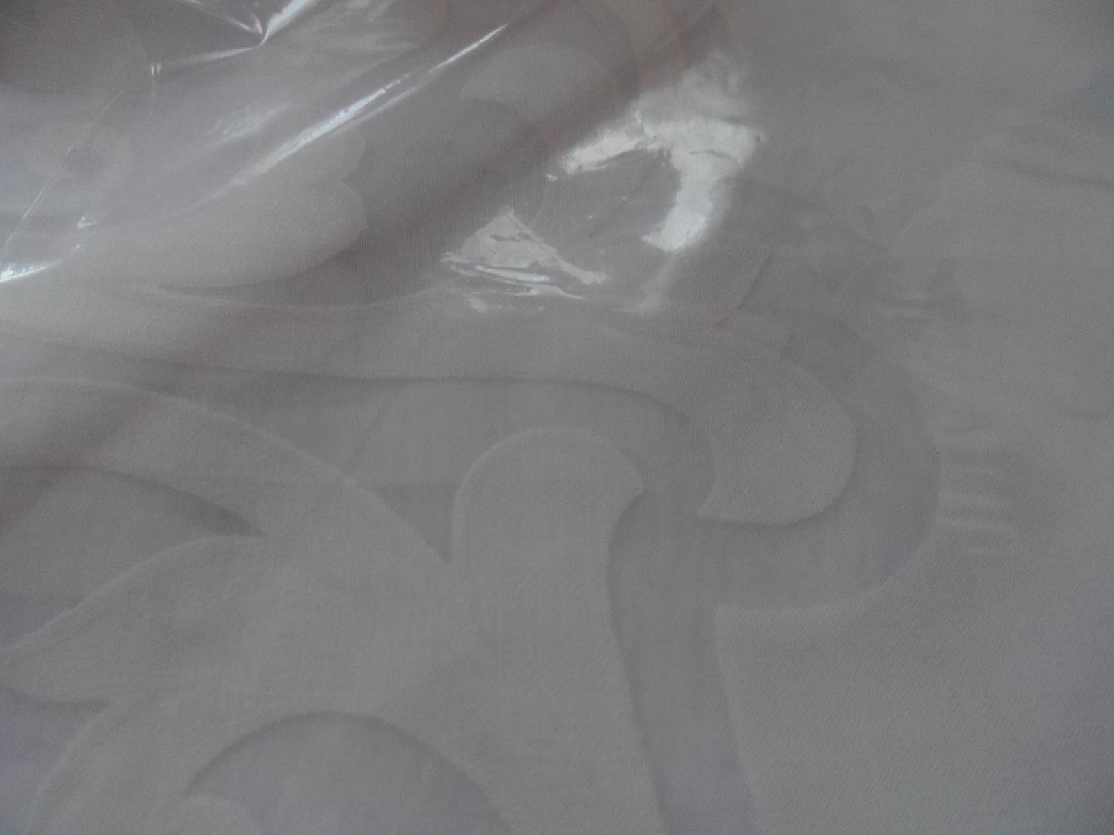 Vintage white demask rectangle tablecloth 65