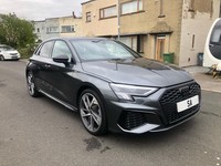 2023 Audi A3 35 TFSI Black Edition 5dr S Tronic CAT S - 73 REG HATCHBACK Petrol 