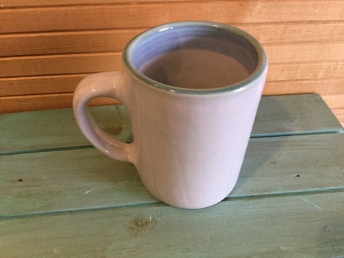 Vintage Mary Alice M A Hadley Art Pottery Coffee Cup Mug Blueberry