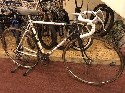 Retro 1980’s Raleigh Spirit Racing, Fixie Styled Bicycle Hipster Bicycle Retro