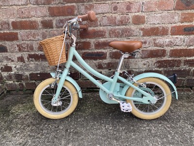 Girls Bobbin Bike - Gingersnap Duck Egg Blue 12” Wheels