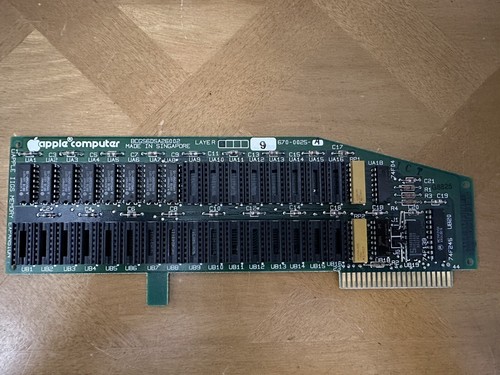 Apple 670-0025-A Memory Expansion Card (Apple IIGS) Tested