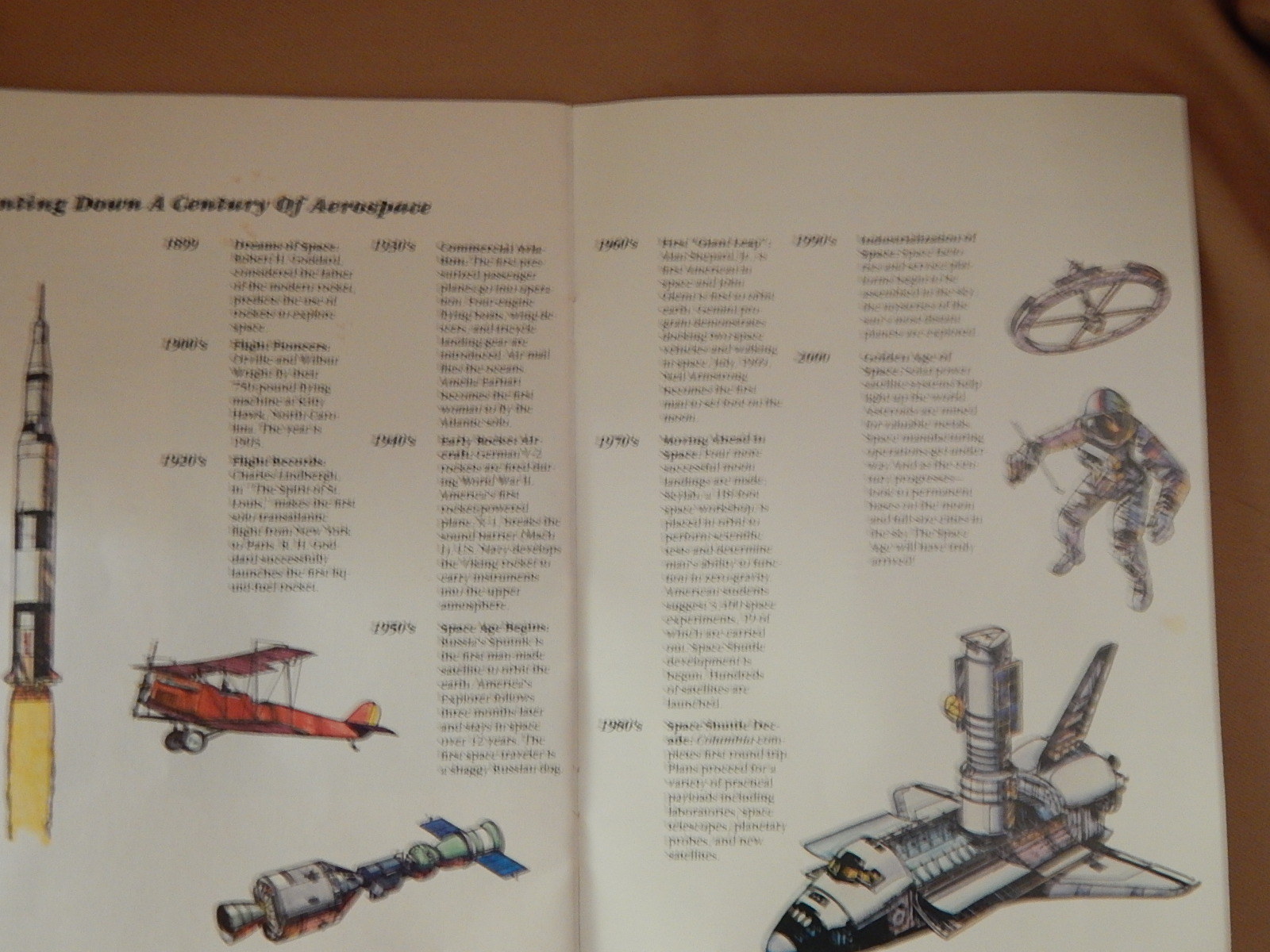 The Space Shuttle Adventure booklet from Cheerios and Rockwell International