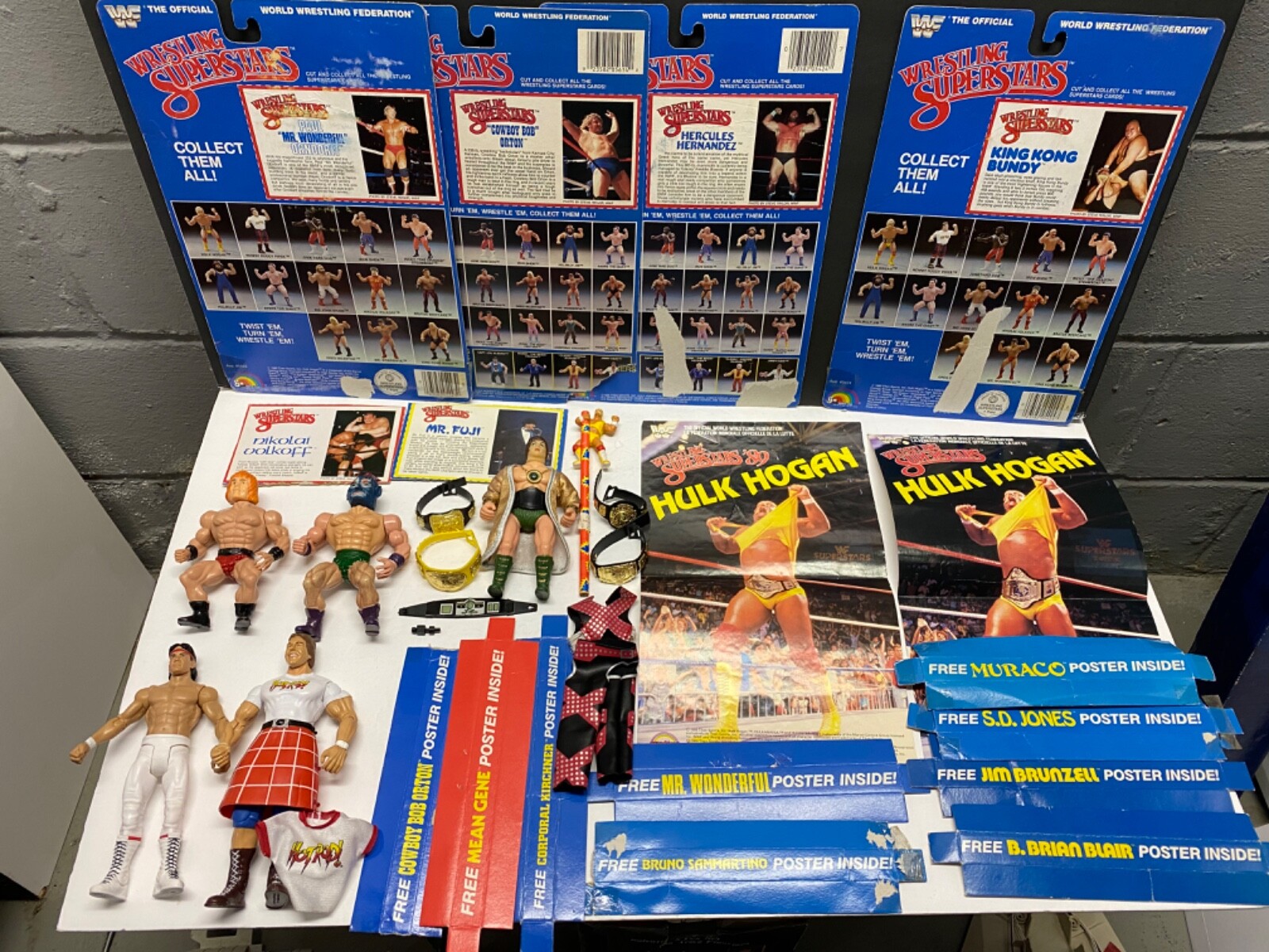 WWE　ＷＷＦ　超レア　LJN　未開封品　サージャントスローター　ハズブロ Unreleased WWF LJN Wrestling Superstars Sgt. Slaughter