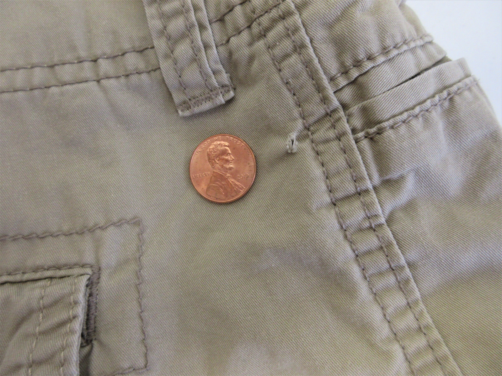 Unionbay Men's Flex Waist Stretch Cargo Shorts- Grain (Tan)  Size: 36