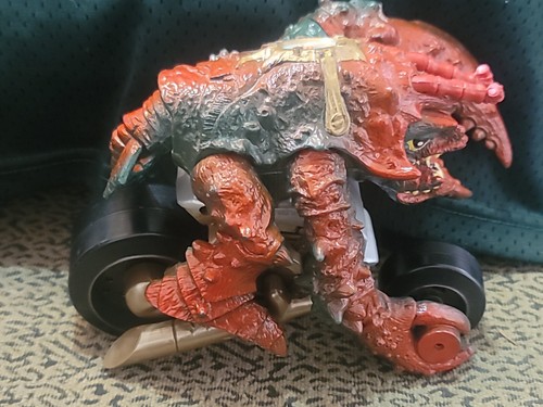 MATTEL STREET SHARKS LOBSTER SLOBSTER-ZOOKI MOTOR CYCLE 1995