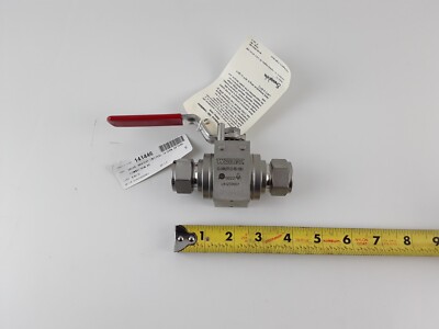 Swagelok SS-HW63PS12-RD-5061 Whitey Compression Fitting Valve Shutoff Fuel CNG