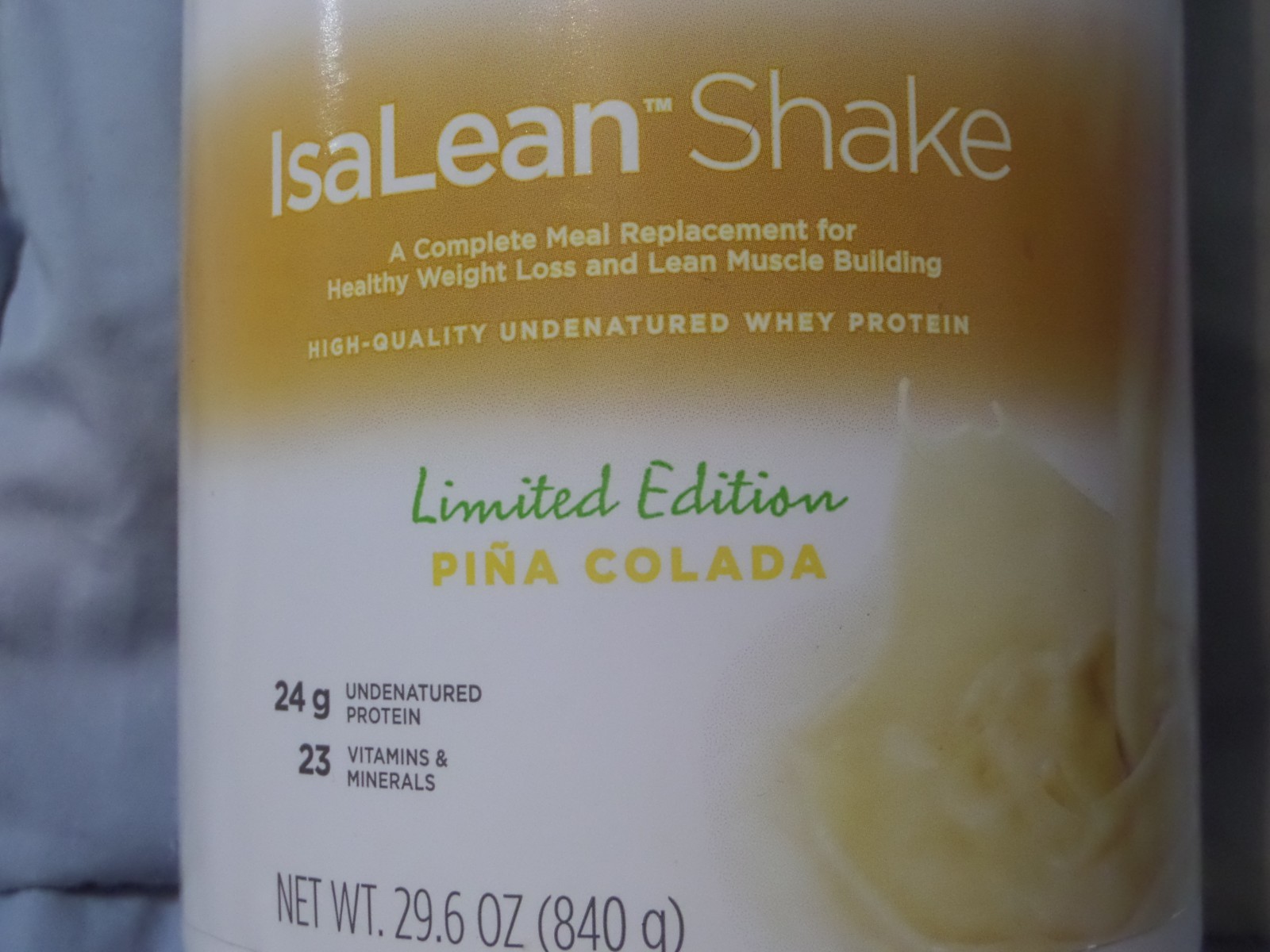 ISAGENIX SEALED Limited Edition Pina Colada Shake, SOLD OUT NO LONGER AVAILABLE