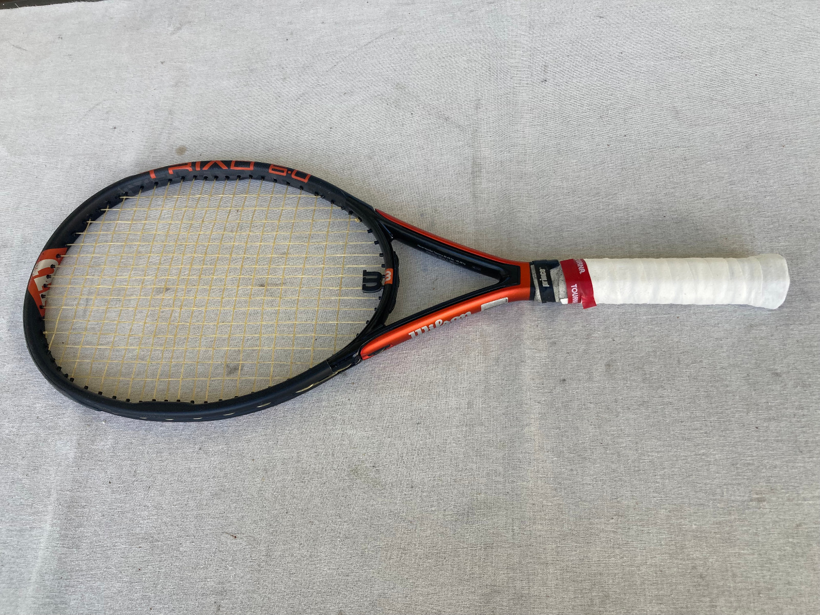 wilson - 中古 テニスラケット ウィルソン トライアド 6.0 95 2003年モデル (G2)WILSON TRIAD 6.0 95 2003 楽天市場】【中古】ウィルソン W6 ワイルド クリムゾン 2005年