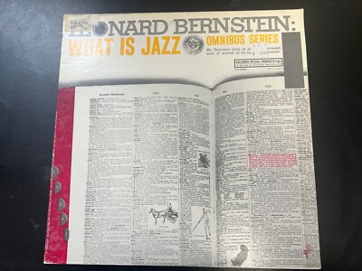 LEONARD BERNSTEIN:  WHAT IS JAZZ - OMNIBUS SERIES 91A 02053