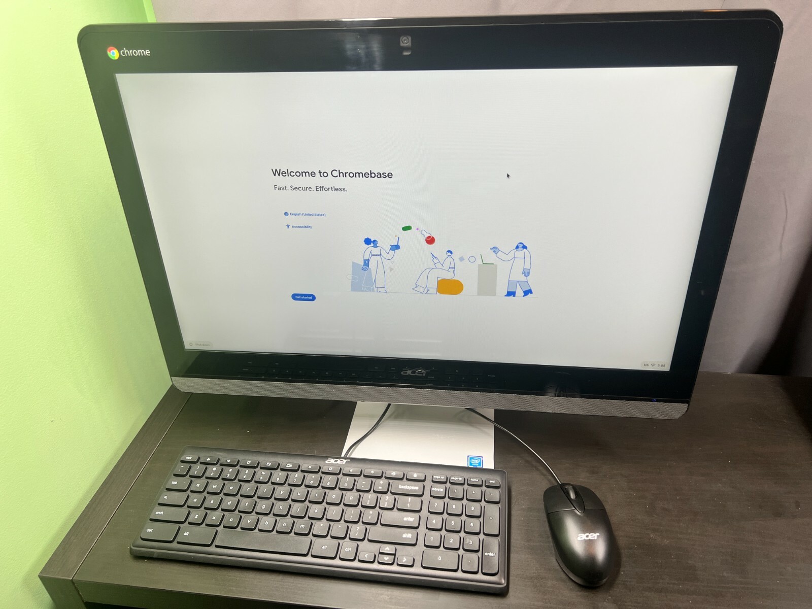 3台 まとめて 一体型 Acer Chromebase for Meetings Google AppsやGoogle App Engineならサテライトオフィス | Acer