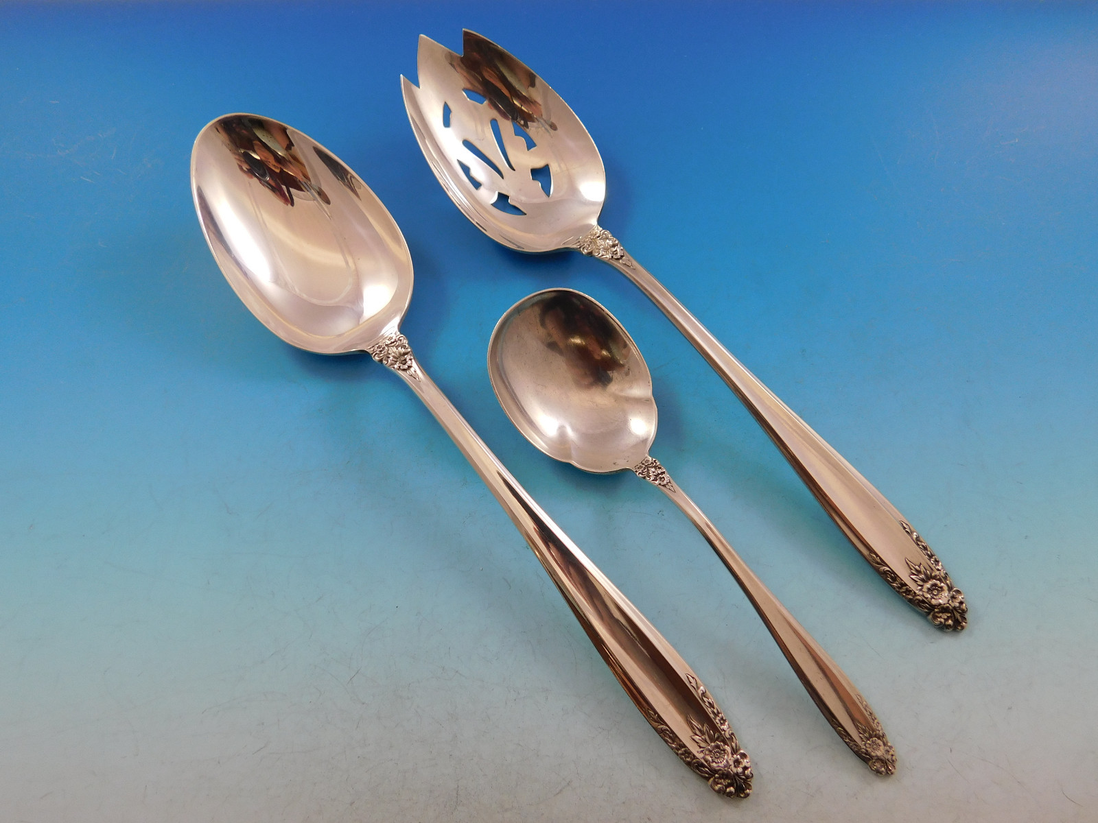 Prelude by International Sterling Silver Flatware Set for 8 Service 76