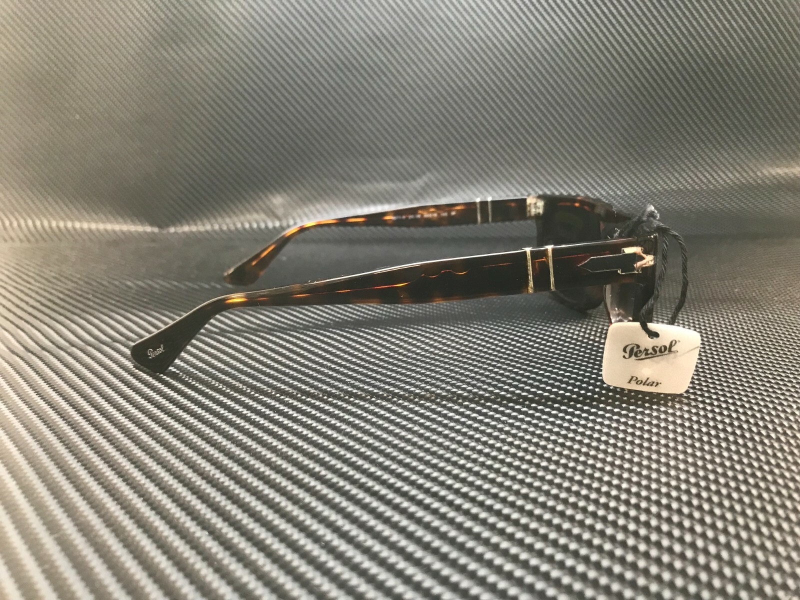 Pre-owned Persol Po3271s 24 48 Havana Rectangle Square Men's 55 Mm Polarized Sunglasses