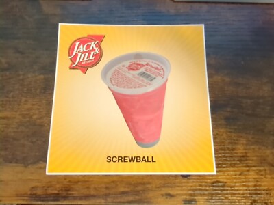 Classic Cherry Screwball Ice Cream Truck Sticker  6'' x 6'' FREE SHIPPING