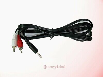 3.5mm Audio To 2 RCA Y Adapter Cable For Polk Audio Wireless Surround Speakers