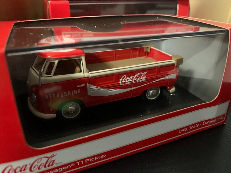 Motor City Mcity432201 Volkswagen T1 Pick Up 1962  Coca Cola 1/43