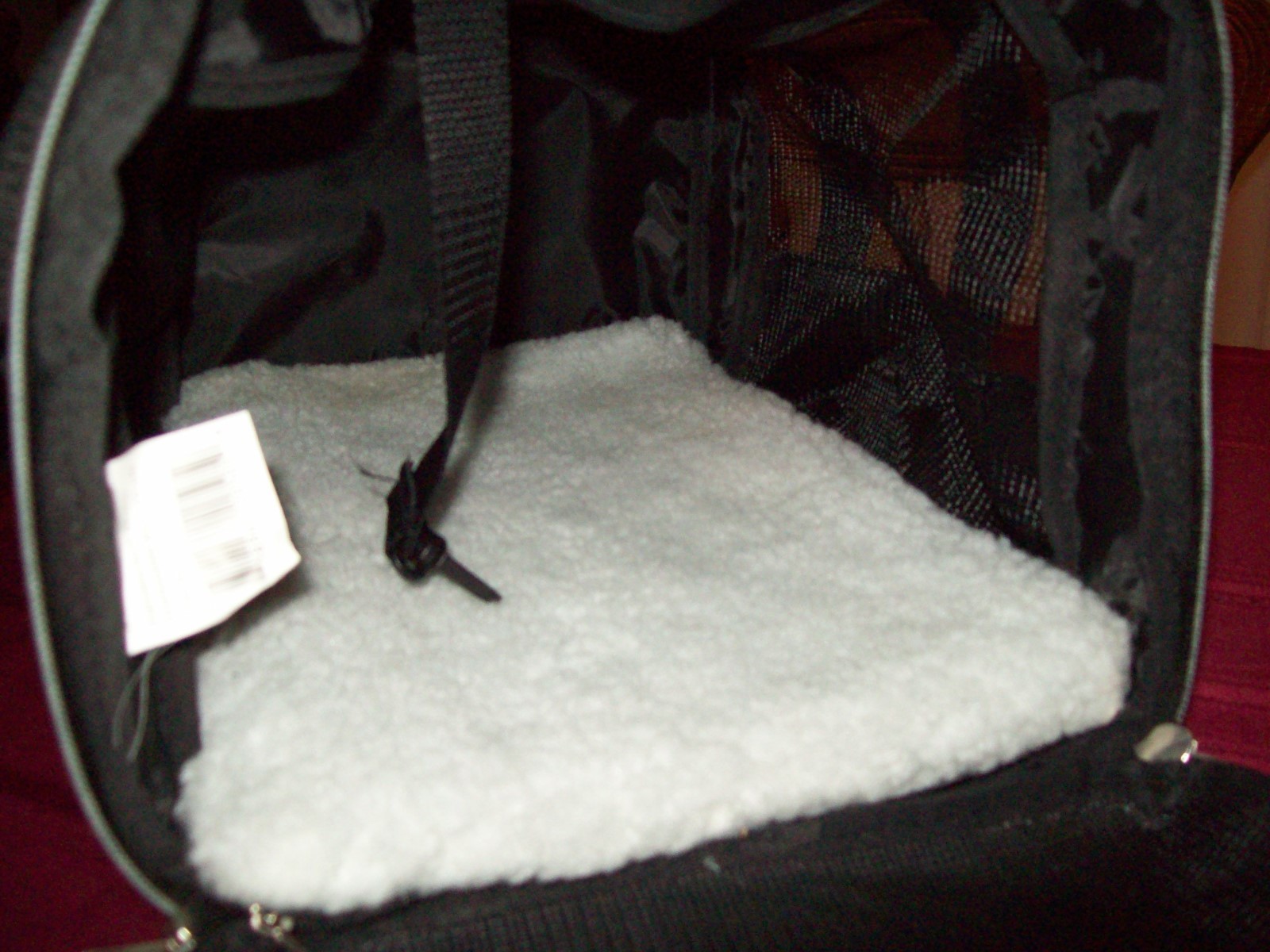 Travel Pet Carrier Small Black Tote Bag Soft Nylon Travel Mesh Bag Dog or Cat