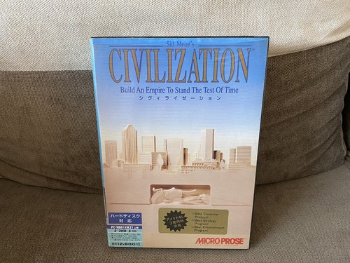 Civilization - Japanese Big Box Edition PC-9800 5,25” | eBay
