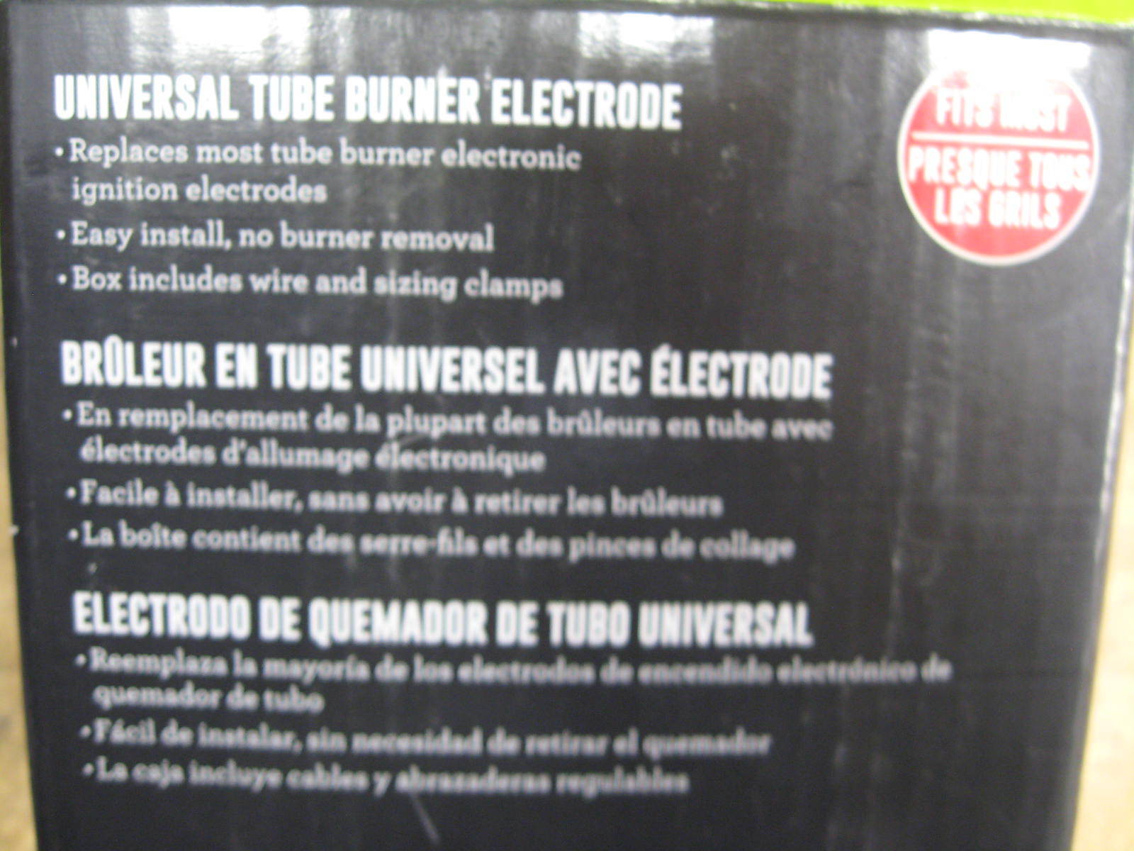 2 Pk Char-Broil Universal Tube Burner Electrode Fits Most Grills | 8696429 | NEW