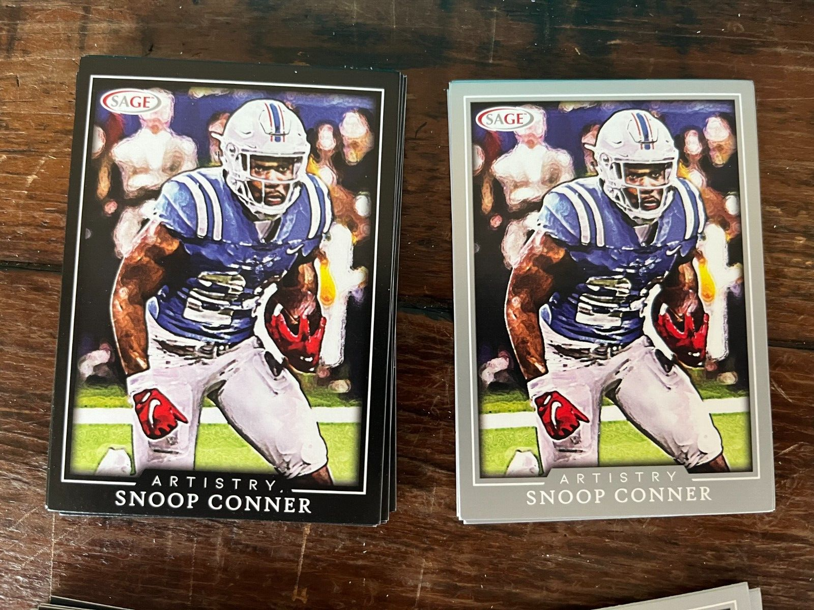SNOOP CONNER Lot x15 cards from 2022 Sage Artistry Football