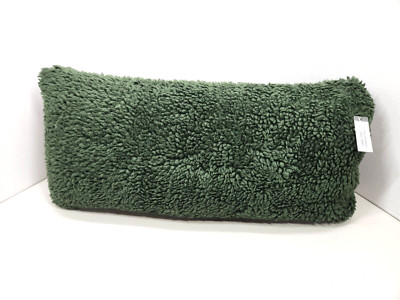 Threshold Decorative Toss Throw Pillow Dark Green 12''x24'' NWT **FREE SHIPPING**
