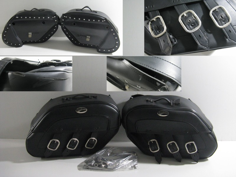 Satteltaschen-Satz Tasche Saddlemen Harley-Davidson Fxdf Dyna Fat Bob, 07-11