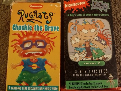 Rugrats VHS Lot Pre-owned with Burger King Club Kids Toys