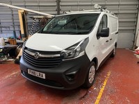 2018 VAUXHALL VIVARO 2900 1.6CDTI 95PS L1H1 SWB PANEL VAN EX BT FLEET