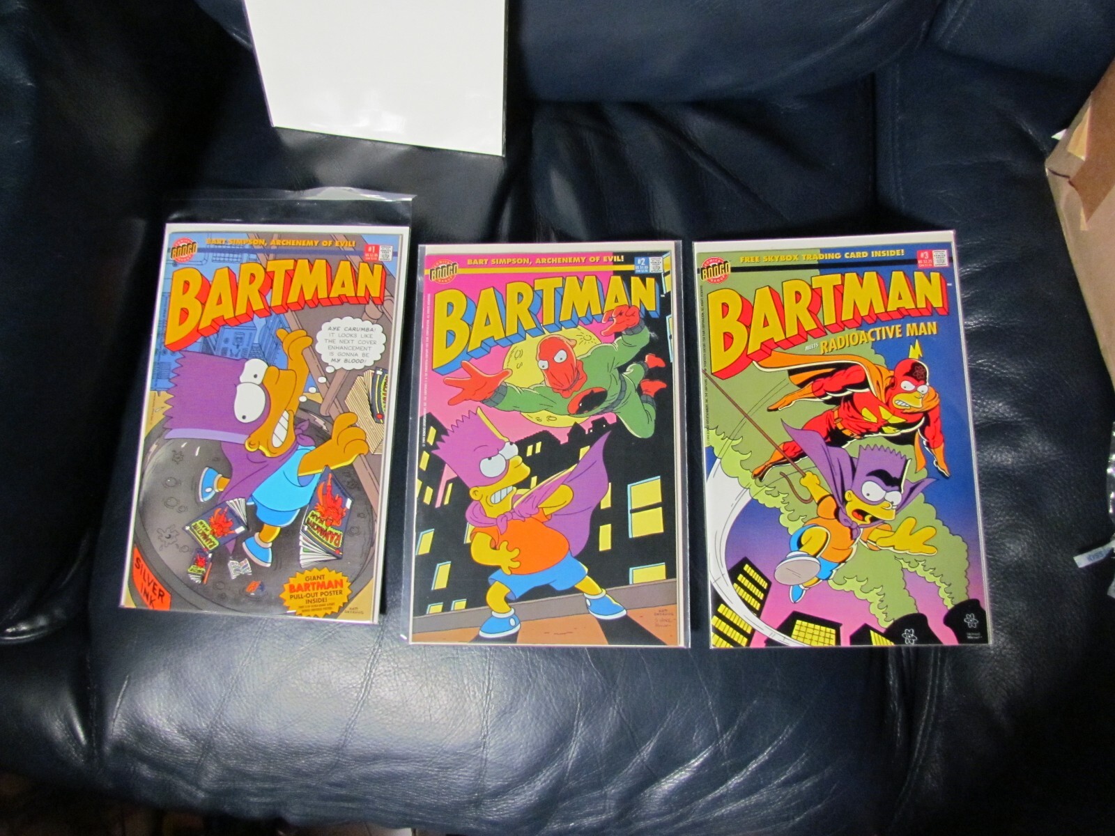 Bartman Comic Books 1 & 2 & 3 The Simpsons | eBay