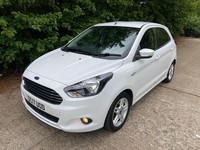 2017 Ford Ka+ 1.2 Zetec 5dr White 65k Miles Years MOT Warranty HATCHBACK Petrol 