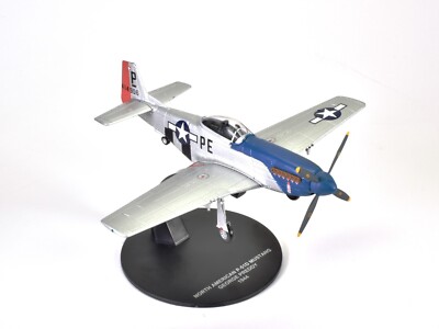NORTH AMERICAN P-51D MUSTANG GEORGE PREDDY 1944 ATLAS Fighters  1:72 #007