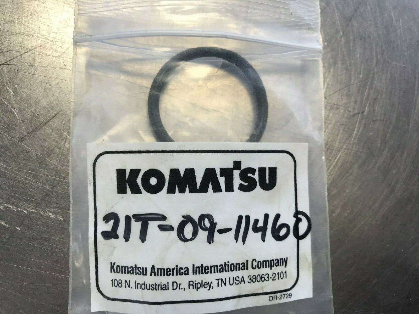 21T0911460 GENUINE OEM KOMATSU Dresser O-RING SEAL 21T-09 21T0911460 GENUINE OEM KOMATSU Dresser O-RING SEAL 21T-09