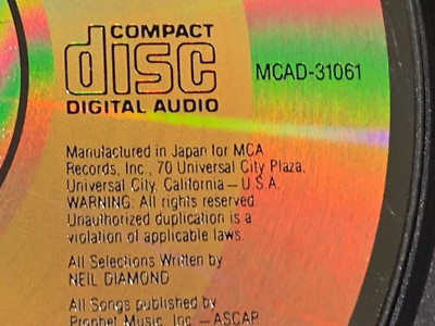 (Japan) Neil Diamond - Moods (CD) - FREE SHIPPING