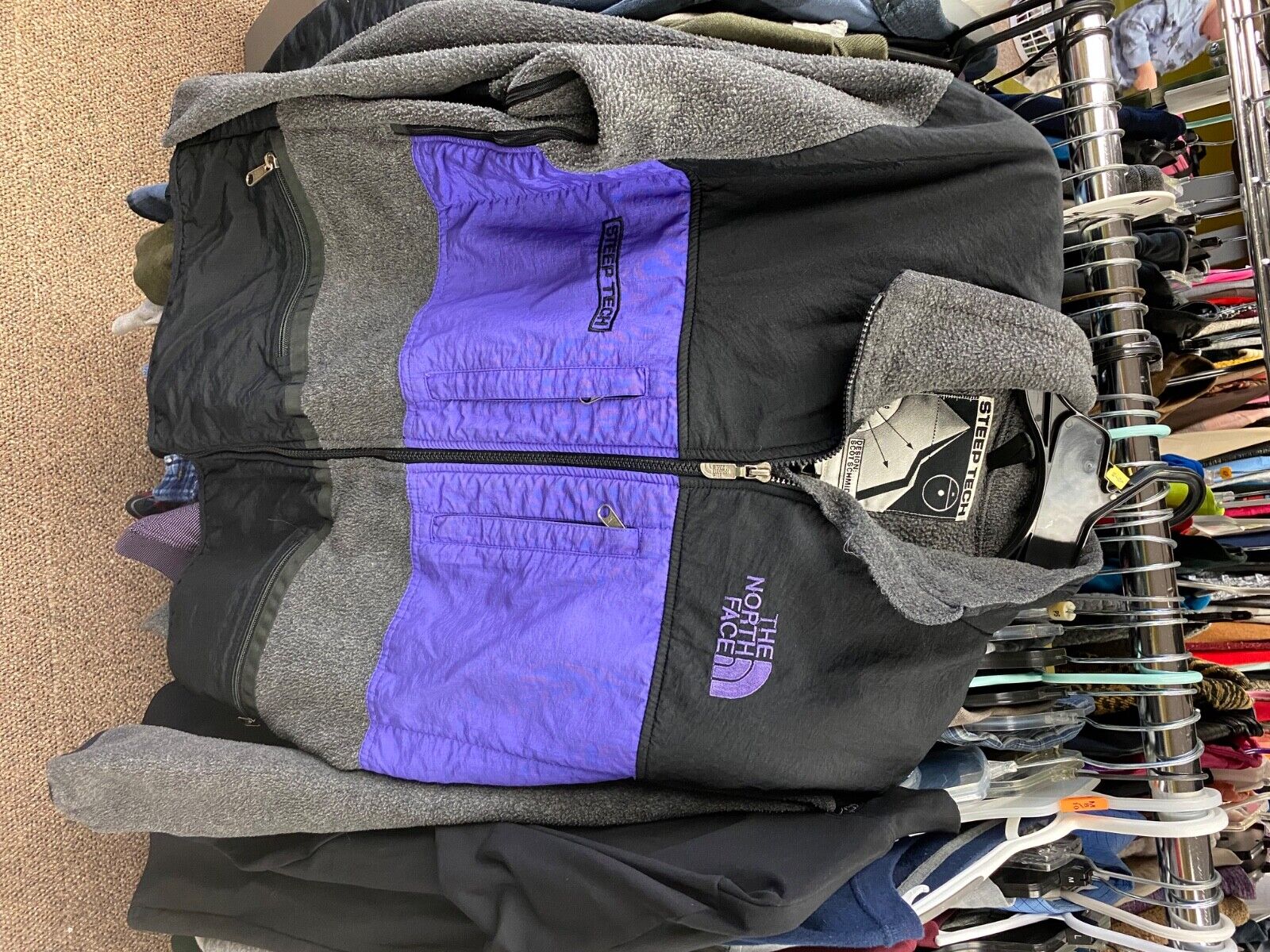 Vintage The North Face Steep Tech Fleece Purple Rare | eBay Vintage The North Face Steep Tech Fleece Purple Rare | eBay