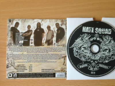 HATE SQUAD ~'Dequello Wartunes' ~RARE PROMO ONLY CD 2008 ~DOOM METAL~NEW