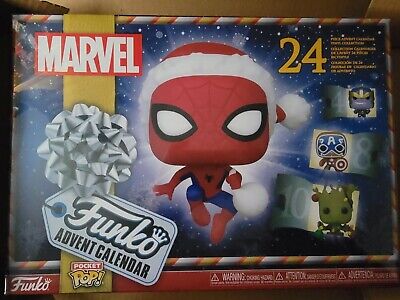 New Sealed Funko Pop Marvel Advent Calendar 24 Collectible Figures Trusted Fast