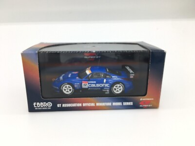 CALSONIC IMPUL Z （SUPER GT 2005） Nissan Calsonic Impul Z Blue Super Gt 2005 Ebbro Japan