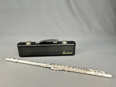 GEMEINHARDT ELKHART M2 Nickel Silver Flute w/Case c. 1978