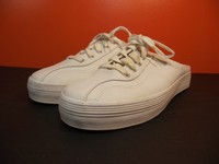 keds mules white leather