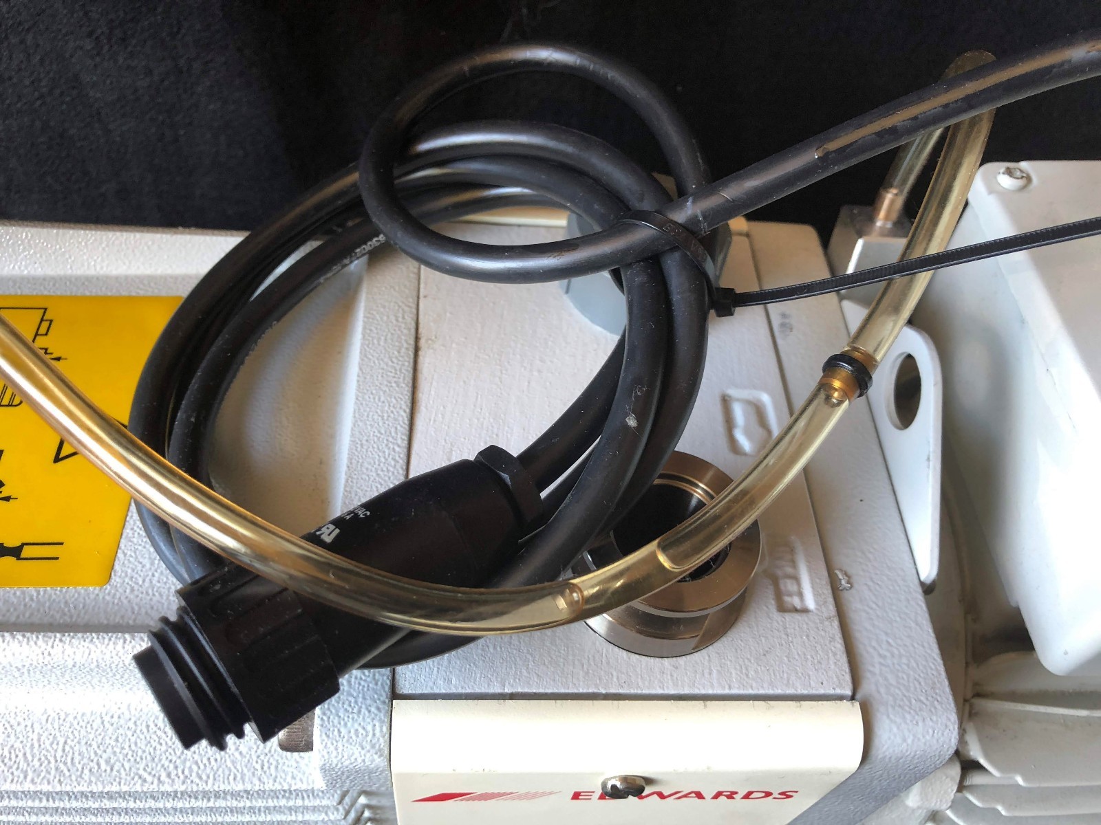 Edwards  E2M28 Rotary Vane Dual Stage Mechanical Vacuum Pump with EMF20#1