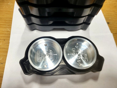 Sprint Car Engler 2-13/16''  injection billet alum. wash plug kit - new product