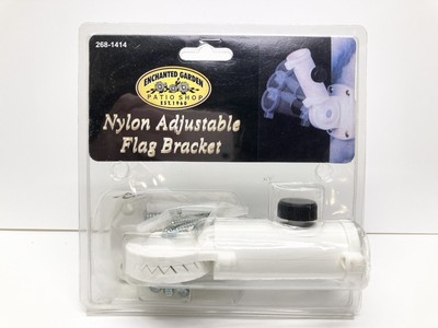 Adjustable Flag Bracket Nylon Enchanted Garden NIP