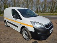 2017 Peugeot Partner 1.6 BlueHDi 850 SE L1 (s/s) 4dr PANEL VAN Diesel Manual