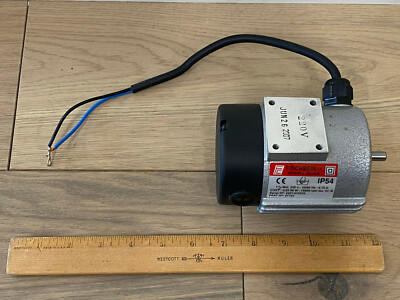 Fischbein 1/6 HP 230V 10,000 RPM Electric Motor, Lightly Used W/ 10ft Powercord